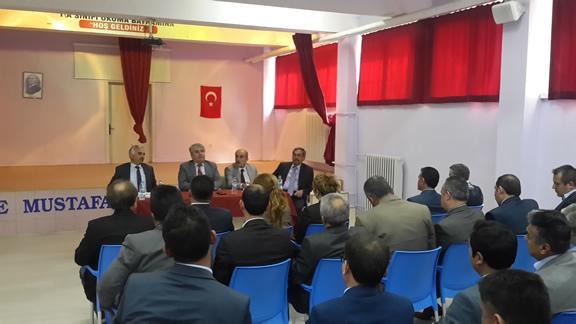 İl Milli Eğitim Müdürü Osman ŞİMŞEK İlçemizi Ziyaret Ettiler