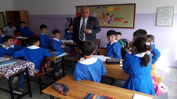 İlçe Milli Eğitim Müdürü Mehmet BERK, Okullara Ziyarette Bulundu.