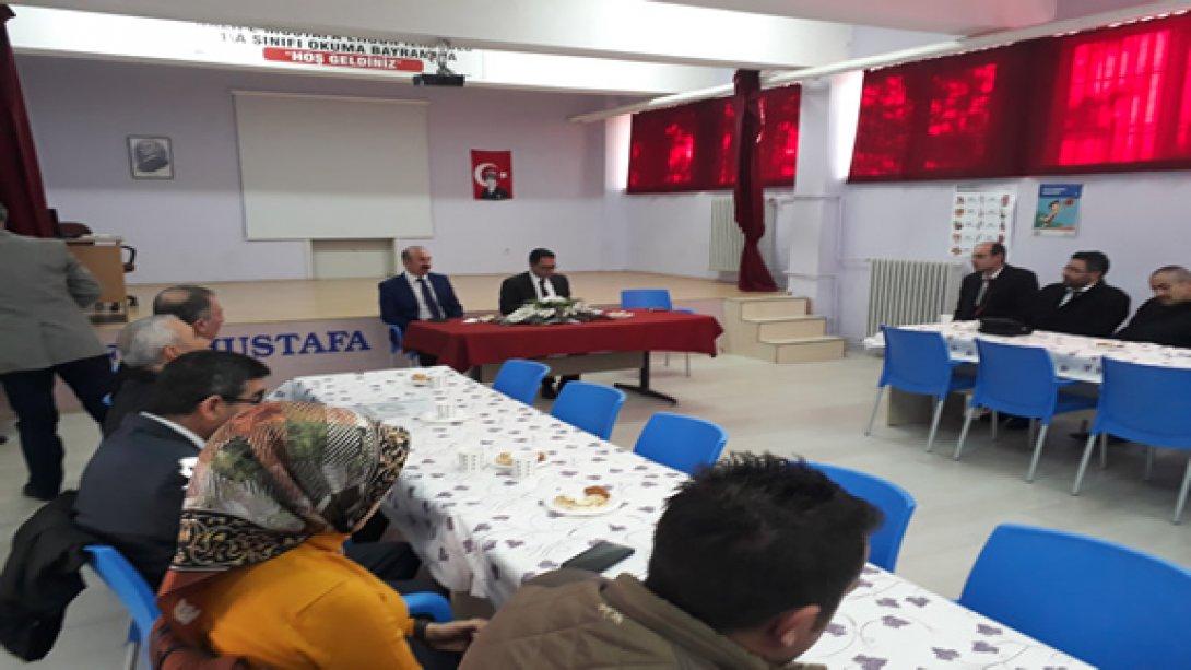 Kaymakam Murat Çağrı ERDİNÇ Katılımıyla Müdürler Kurulu Toplantısı Düzenlendi.