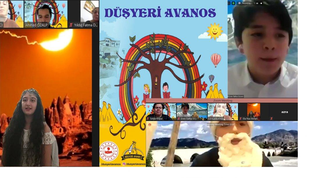Düşyeri Avanos Online Kitap Okuma Etkinliği ve Drama (3.Hafta)