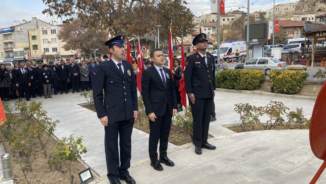 TÜRKİYE CUMHURİYETİ'NİN KURUCUSU GAZİ MUSTAFA KEMAL ATATÜRK'ÜN ARAMIZDAN AYRILIŞININ 86.YIL DÖNÜMÜ