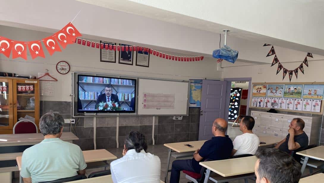 2024-2025 EĞİTİM ÖĞRETİM YILI YIL SONU MESLEKİ ÇALIŞMALARI BAŞLADI